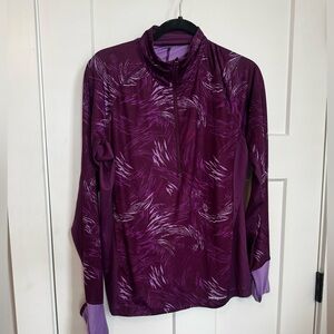 Patagonia Women's Purple Patterned Hoodie